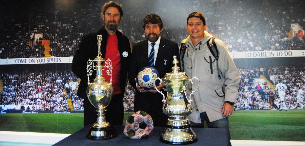 Im Trophäenraum von Tottenham Hotspurs. Foto: SoF