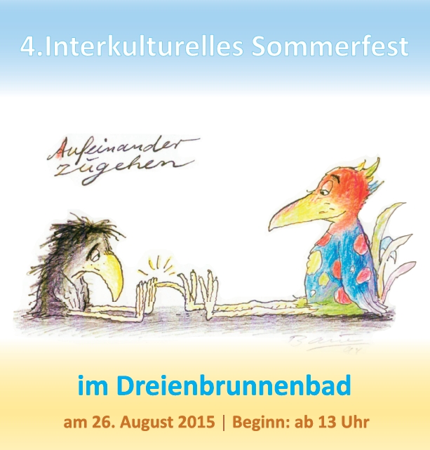 Banner-Dreibrunnenbad-Sommerfest