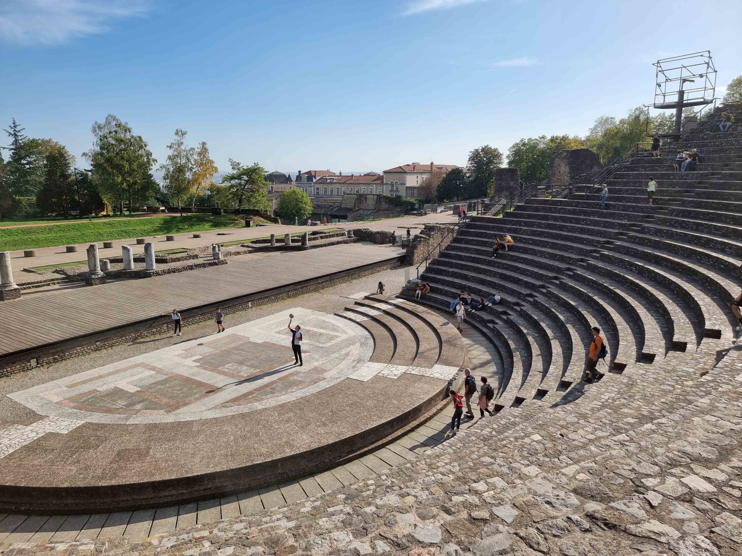 Das Amphittheater in Lyon