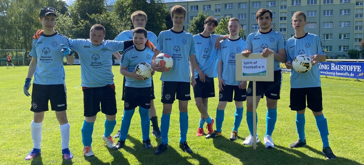 Unified Foootball Team zur Landesmeisterschaft in Bad Blankenburg 2022