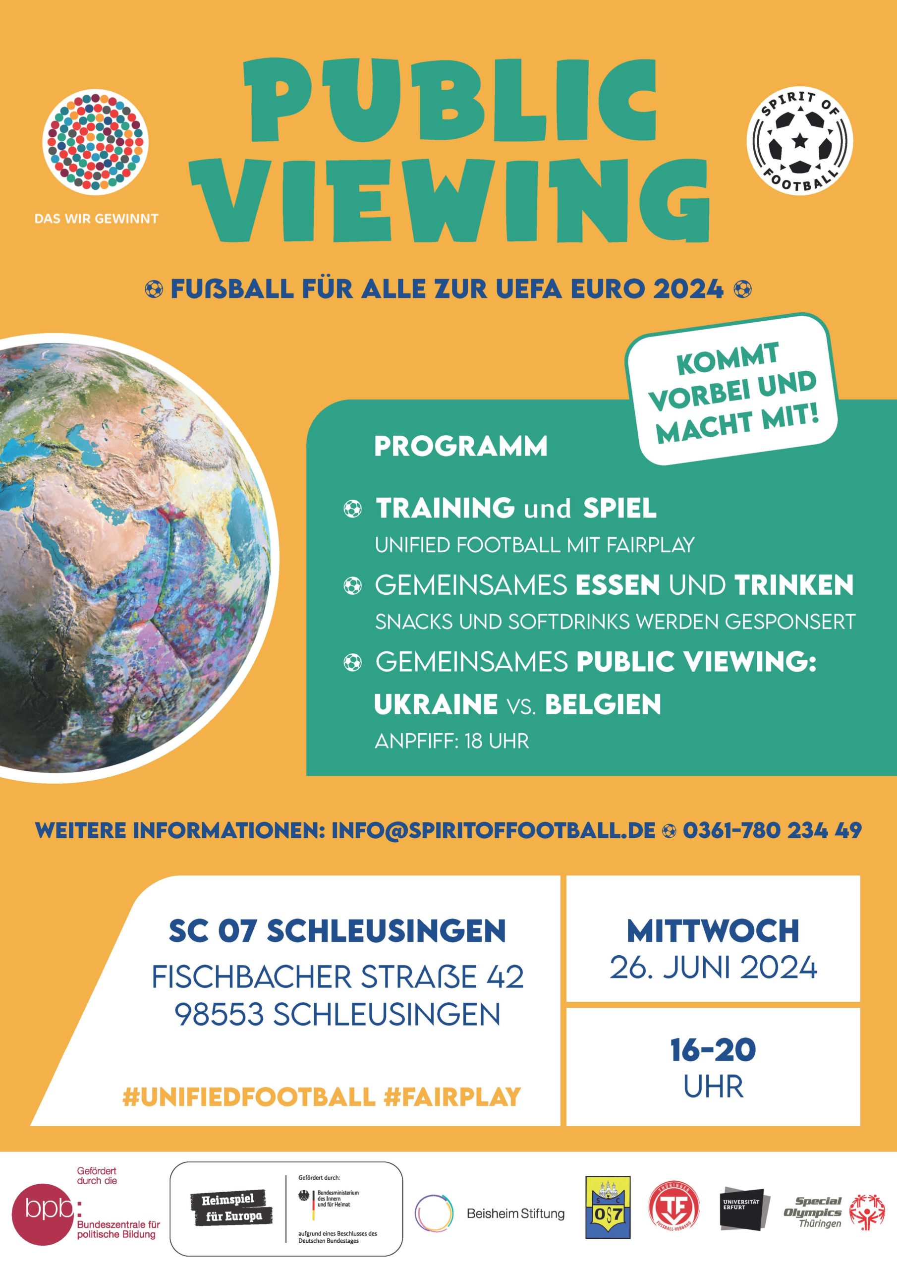 Unified Viewing in Schleusingen