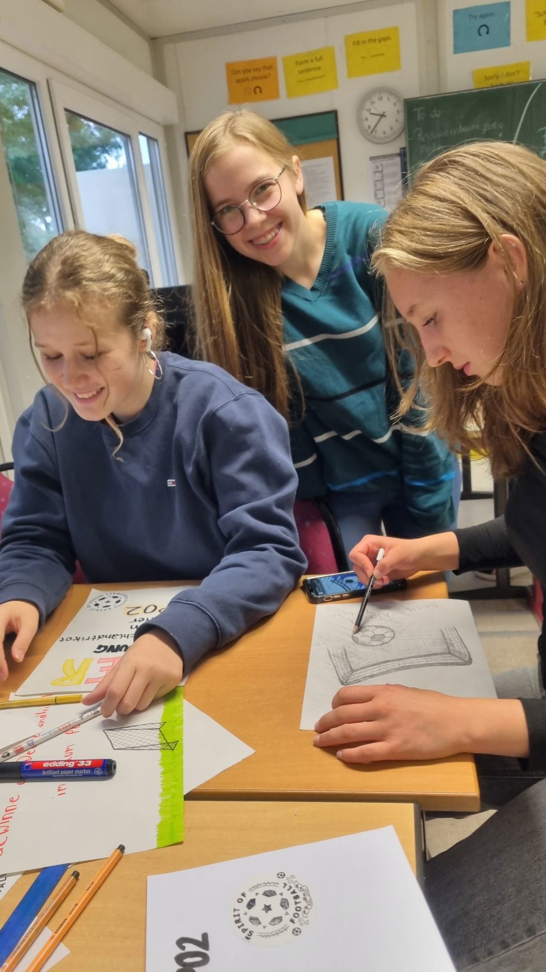 Vorbereitung auf das Schulfest