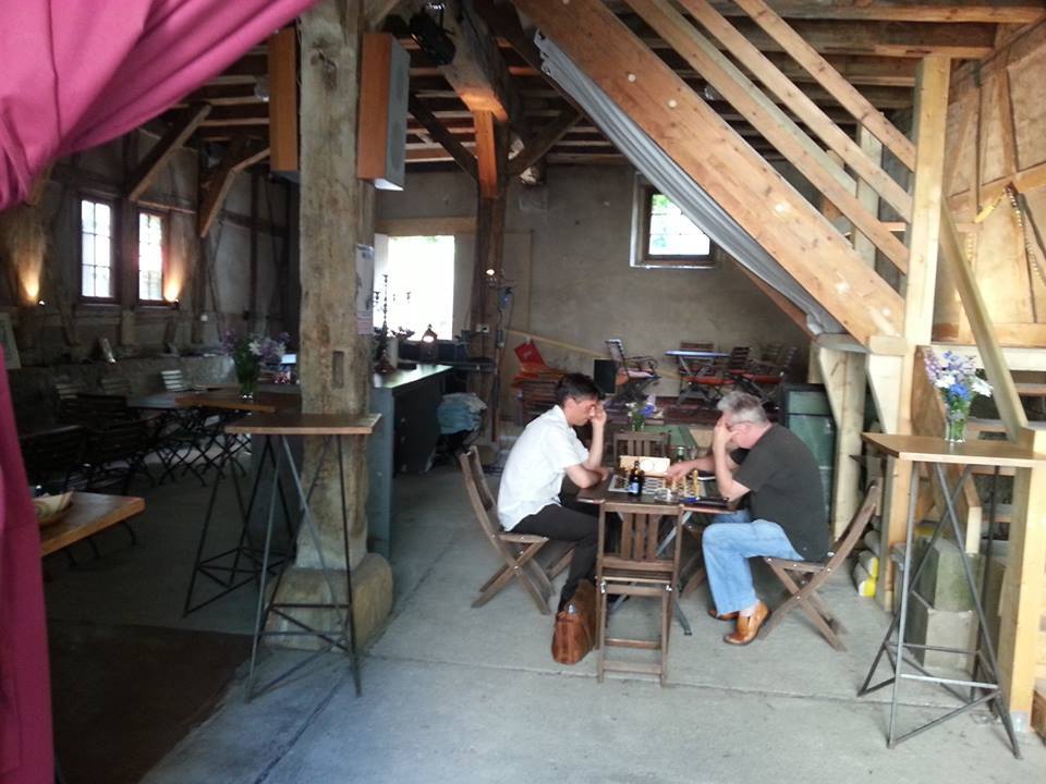 Im Speicher beginnt am Samstag die Vernissage der Wächterhäuser aus Erfurt. Foto: Speicher Erfurt
