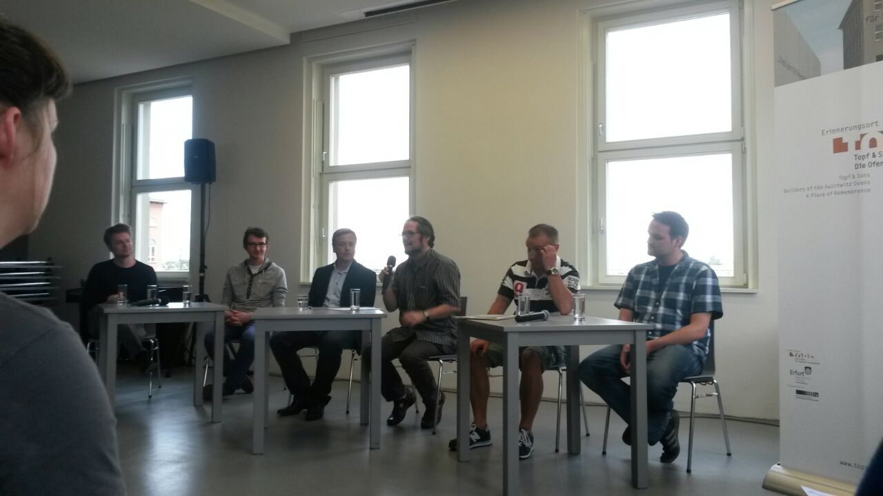 Antisemitismus, Rechtsextremismus und Rassismus im Fußball heute am Erinnerungsort Topf & Söhne