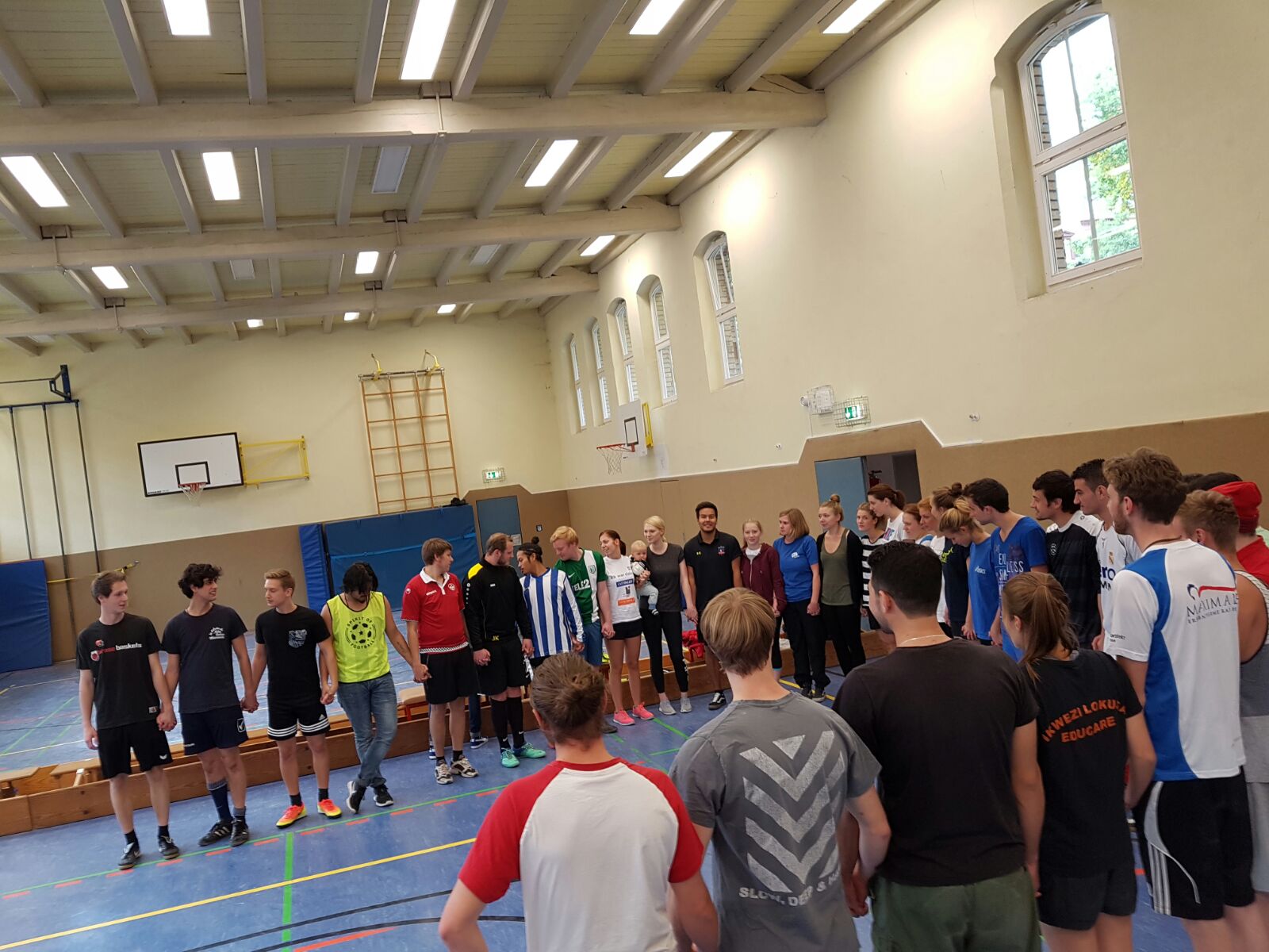 Kick-off Wochenende für das Wintersemester 16/17 "Spirit of Fair Play". Foto: Usama Gafar
