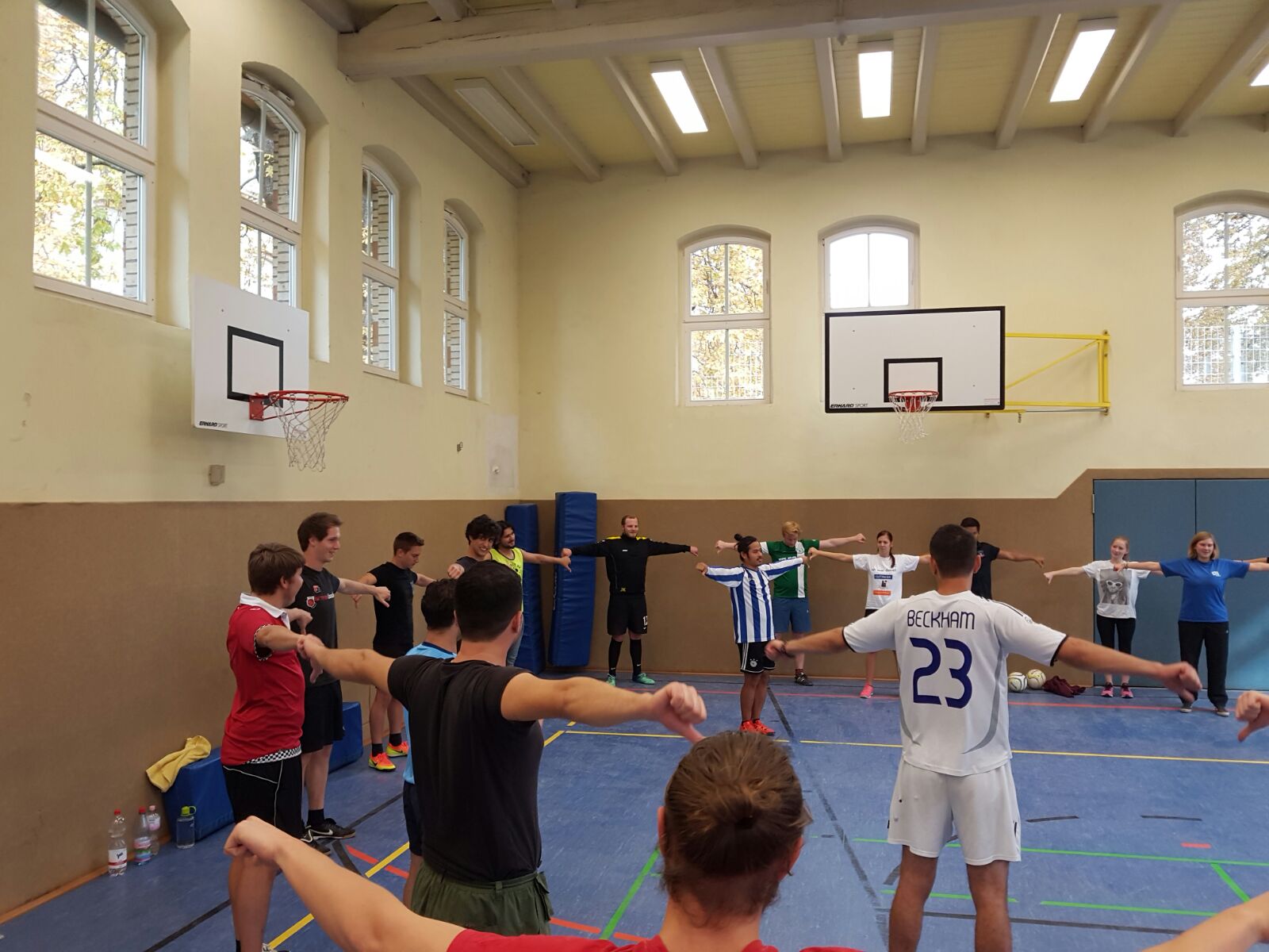 Kick-off Wochenende für das Wintersemester 16/17 "Spirit of Fair Play". Foto: Usama Gafar