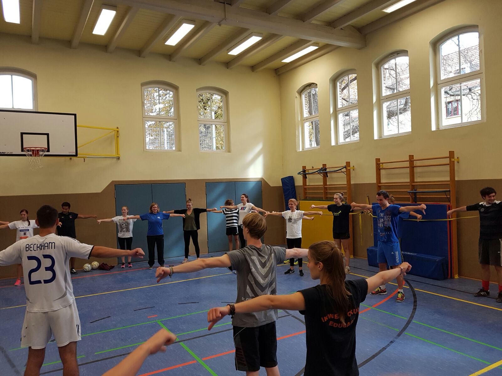 Kick-off Wochenende für das Wintersemester 16/17 "Spirit of Fair Play". Foto: Usama Gafar