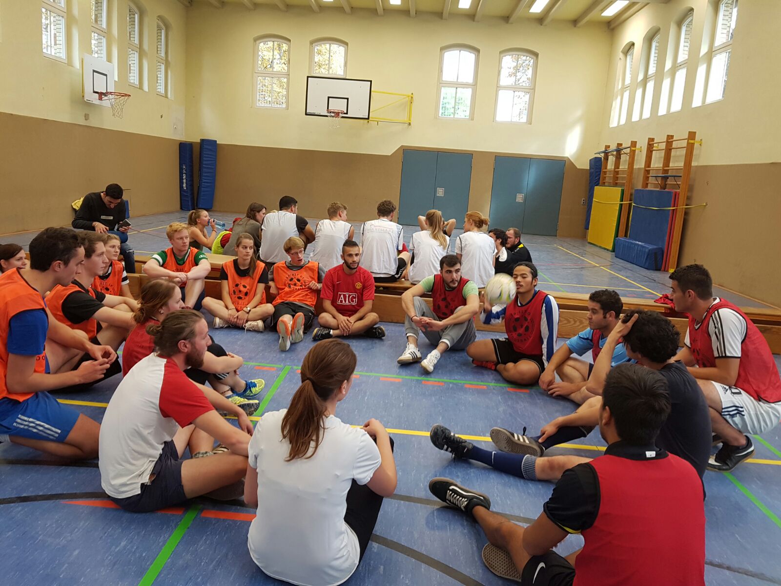 Kick-off Wochenende für das Wintersemester 16/17 "Spirit of Fair Play". Foto: Usama Gafar
