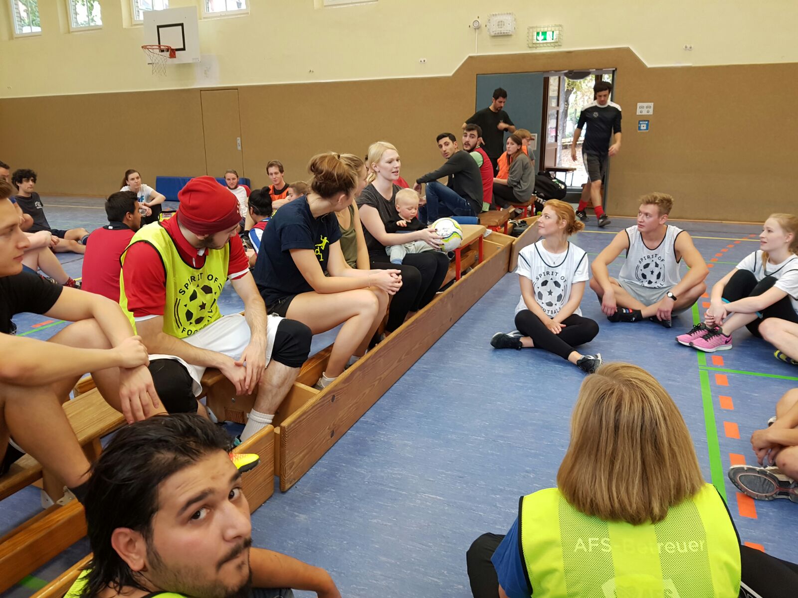 Kick-off Wochenende für das Wintersemester 16/17 "Spirit of Fair Play". Foto: Usama Gafar