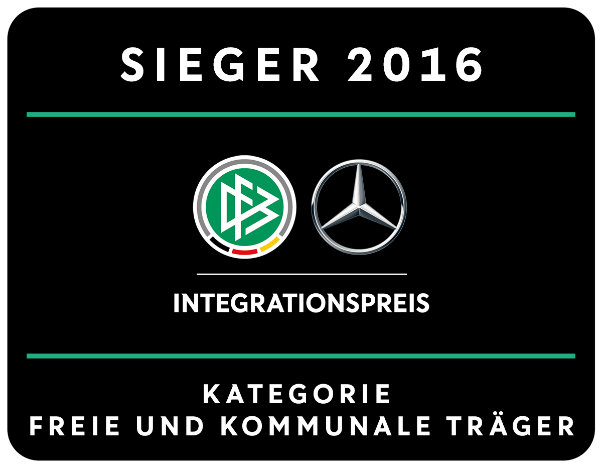 Spirit of Football waren DFB Intergrationspreis Sieger
