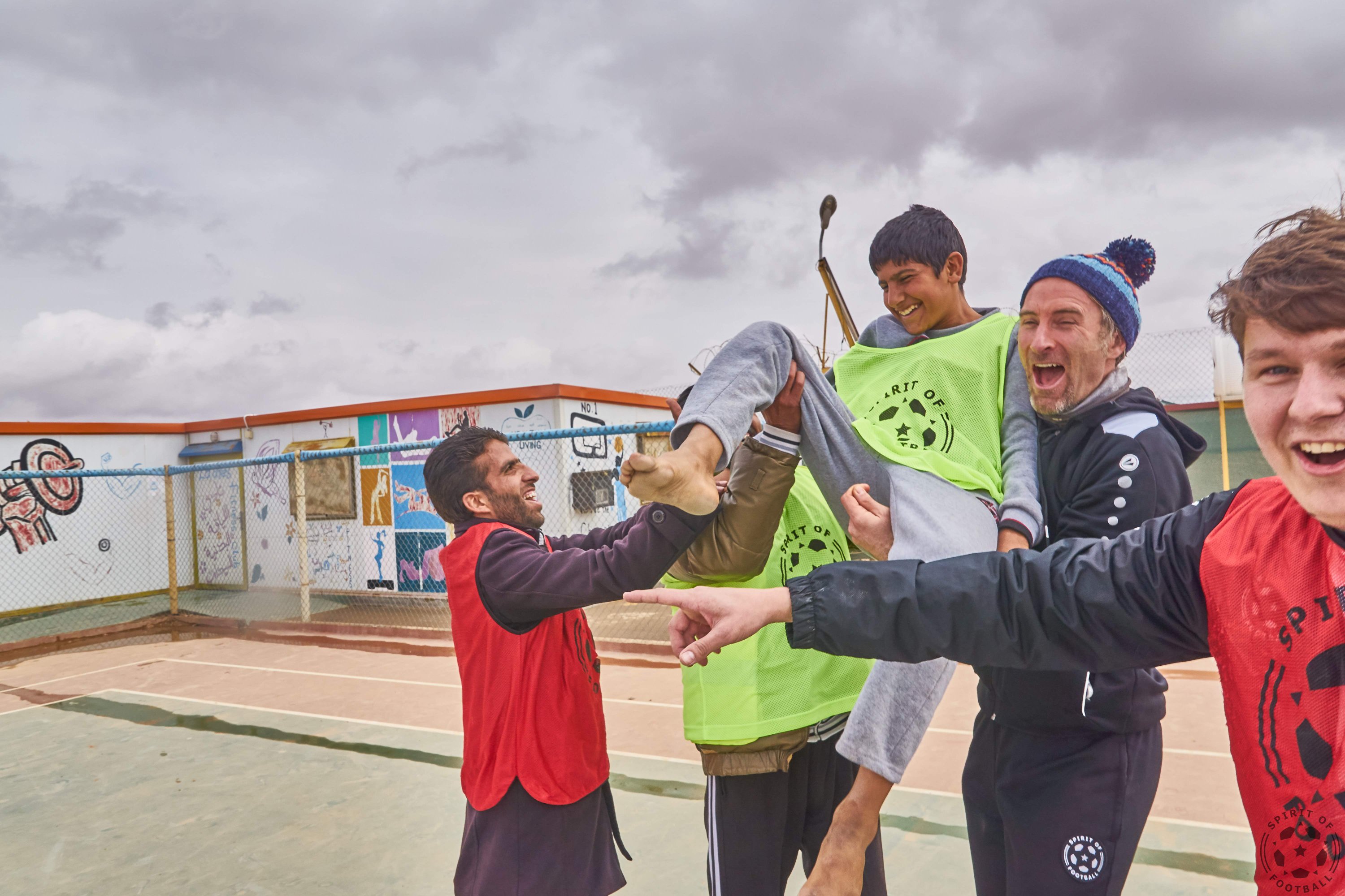 Goal celebration is integration