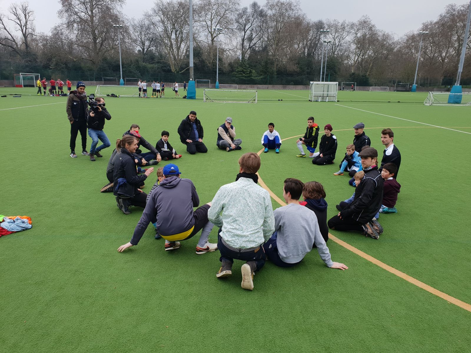 Auch in London werden vor jedem Spiel die FairPlay-Regeln erklärt