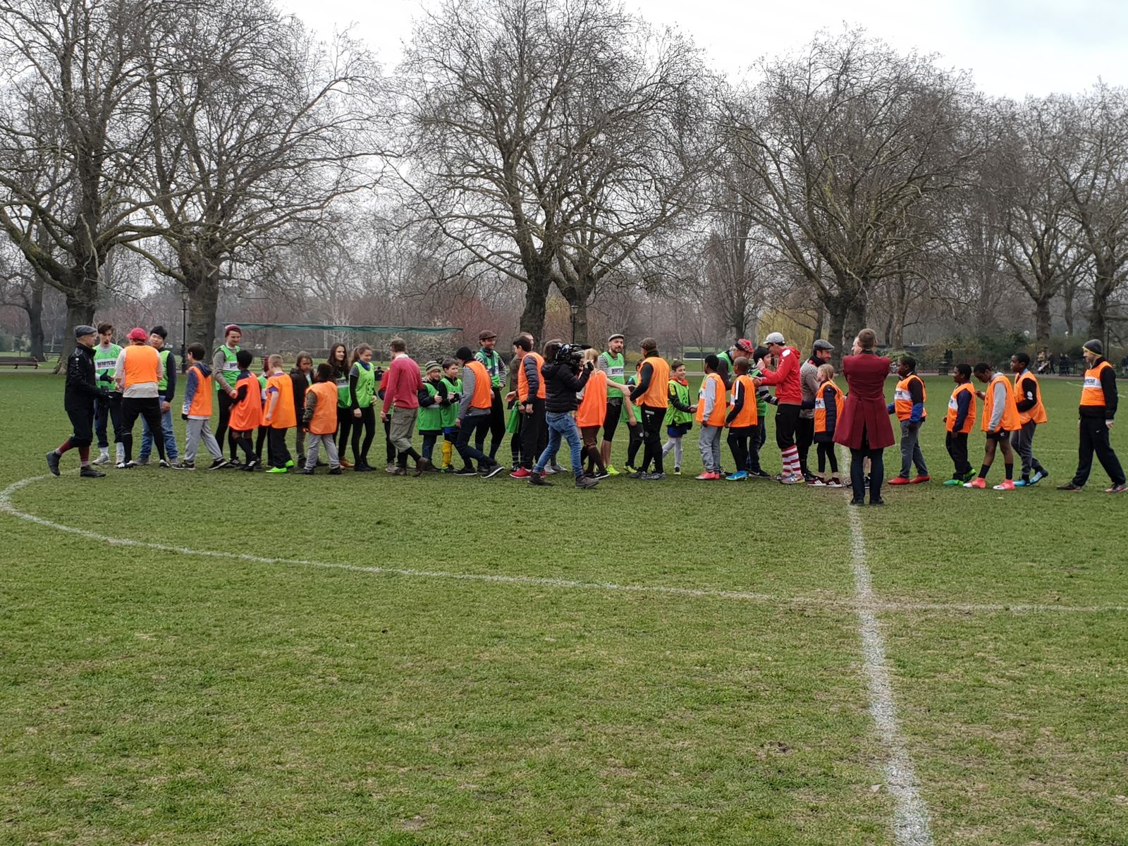Das erste Spiel mit The Ball