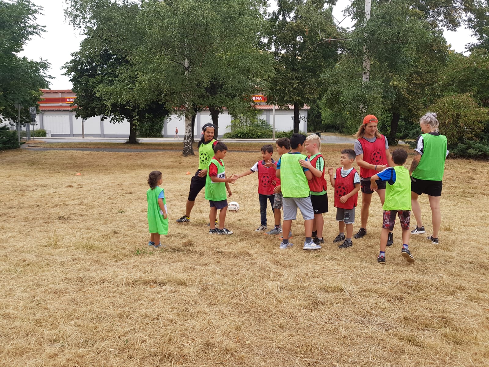 FairPlay-Aktion im Erfurter Rieth.