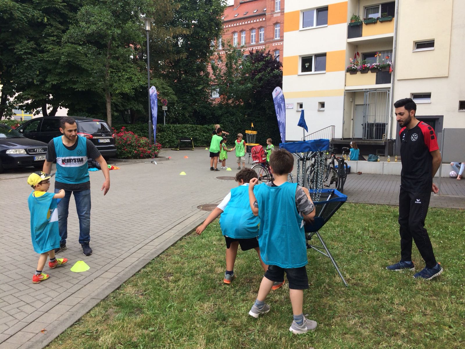 FairPlay-Aktion am Huttenplatz