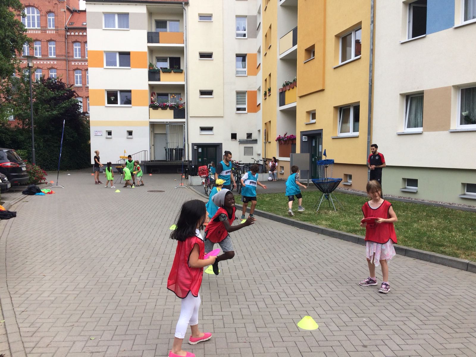 FairPlay-Aktion am Huttenplatz