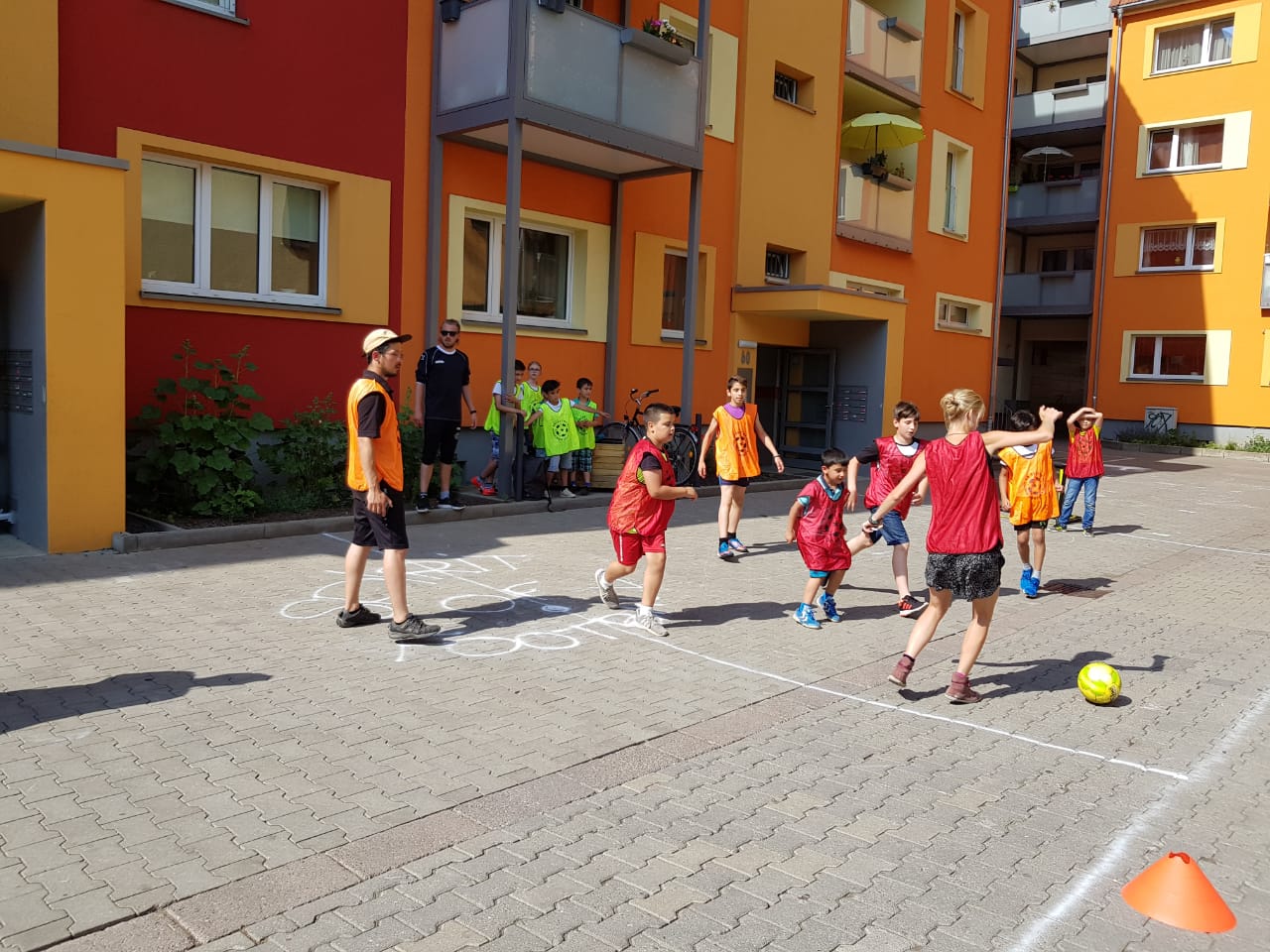 FairPlay-Aktion am Juri-Gagarin-Ring