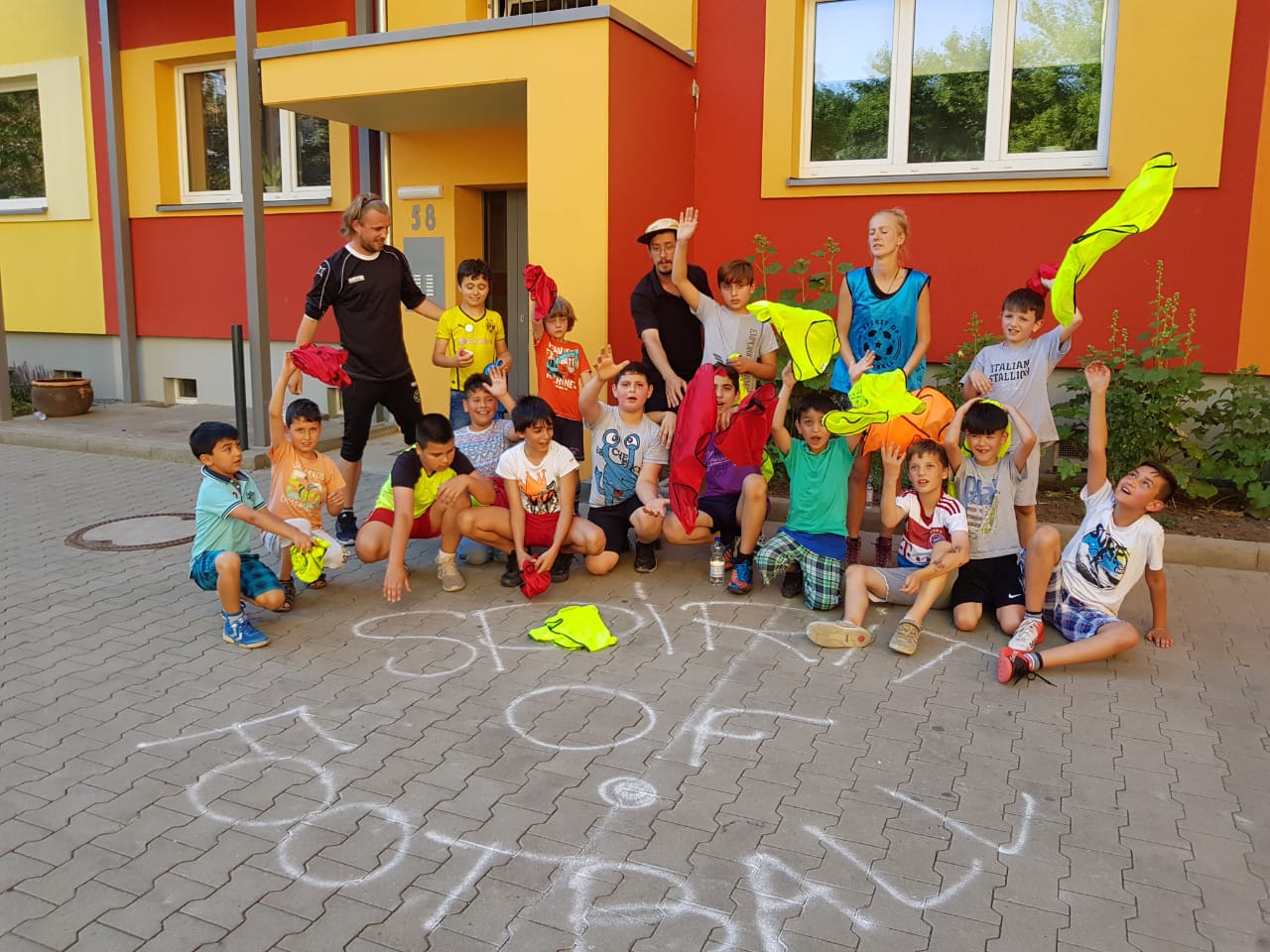 FairPlay-Aktion am Juri-Gagarin-Ring