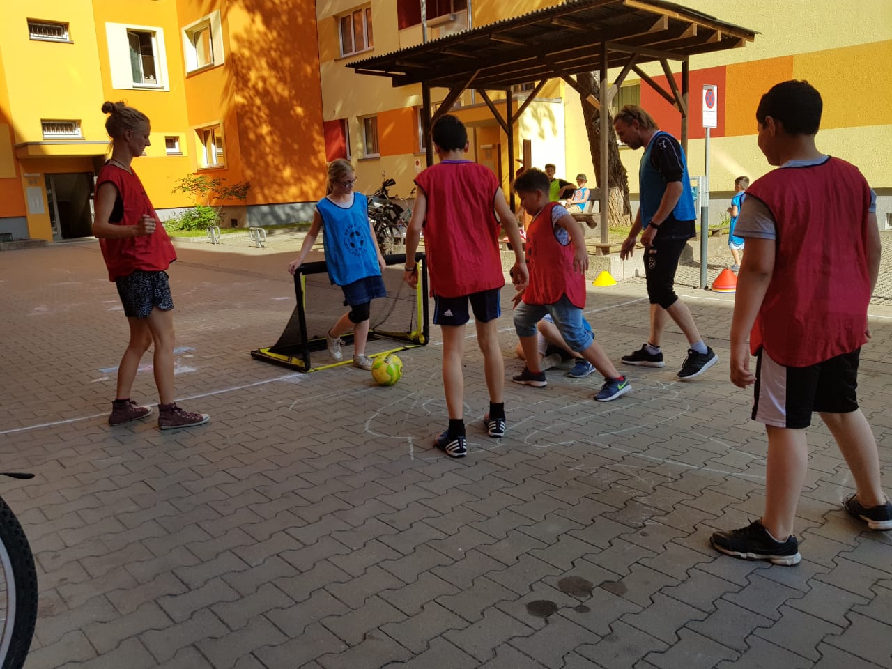 FairPlay-Aktion am Juri-Gagarin-Ring