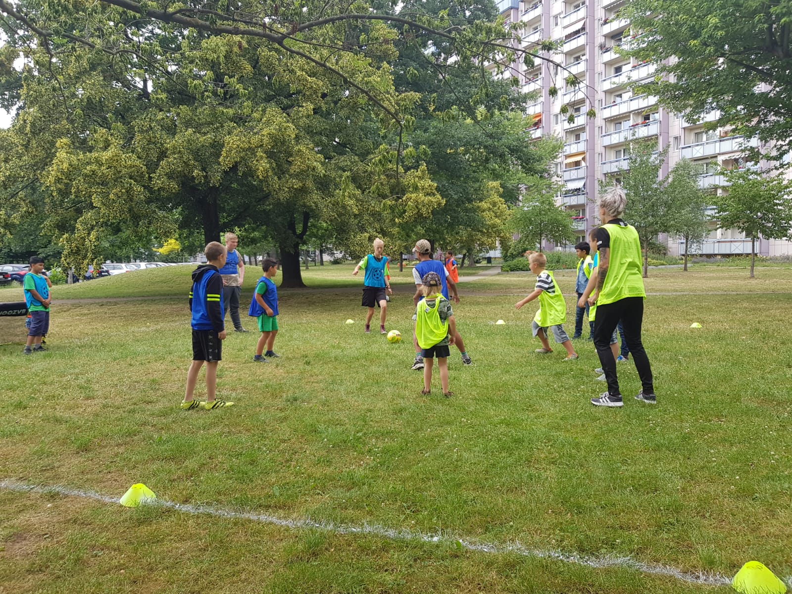 FairPlay-Aktion im Erfurter Rieth.
