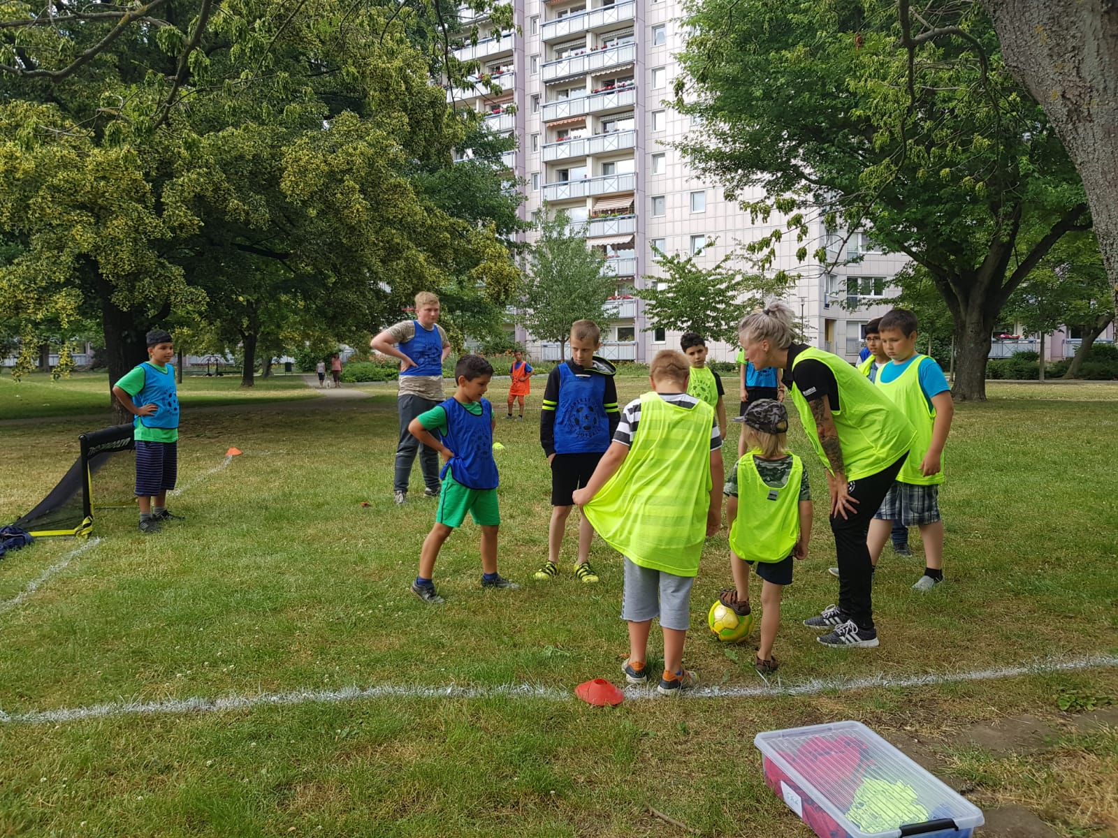 FairPlay-Aktion im Erfurter Rieth.