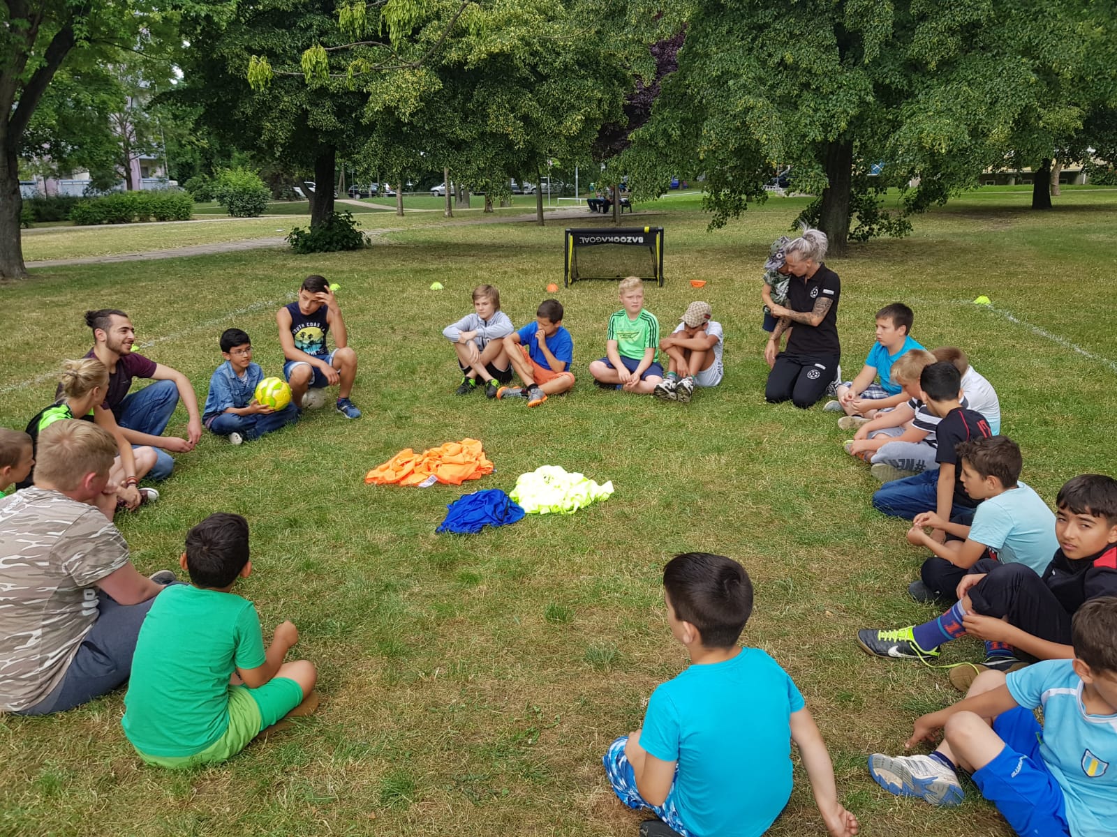FairPlay-Aktion im Erfurter Rieth.