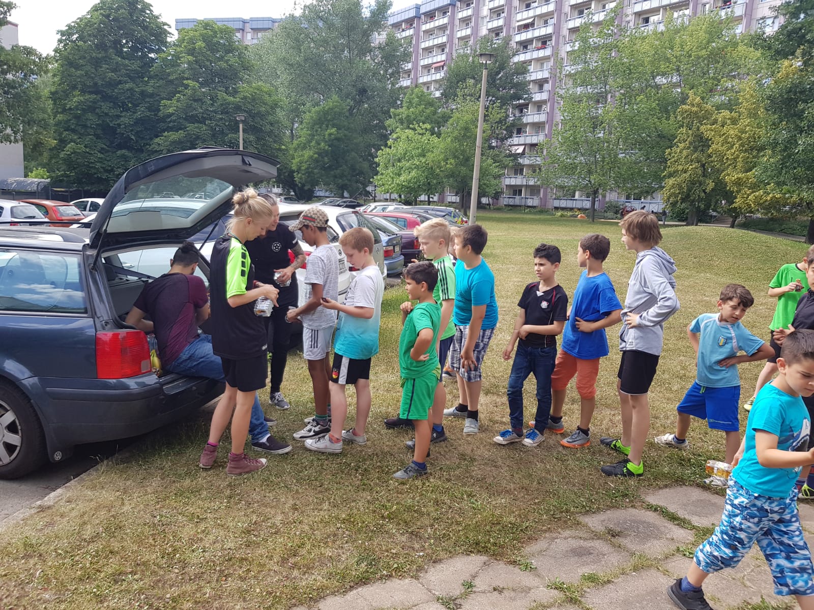 FairPlay-Aktion im Erfurter Rieth.