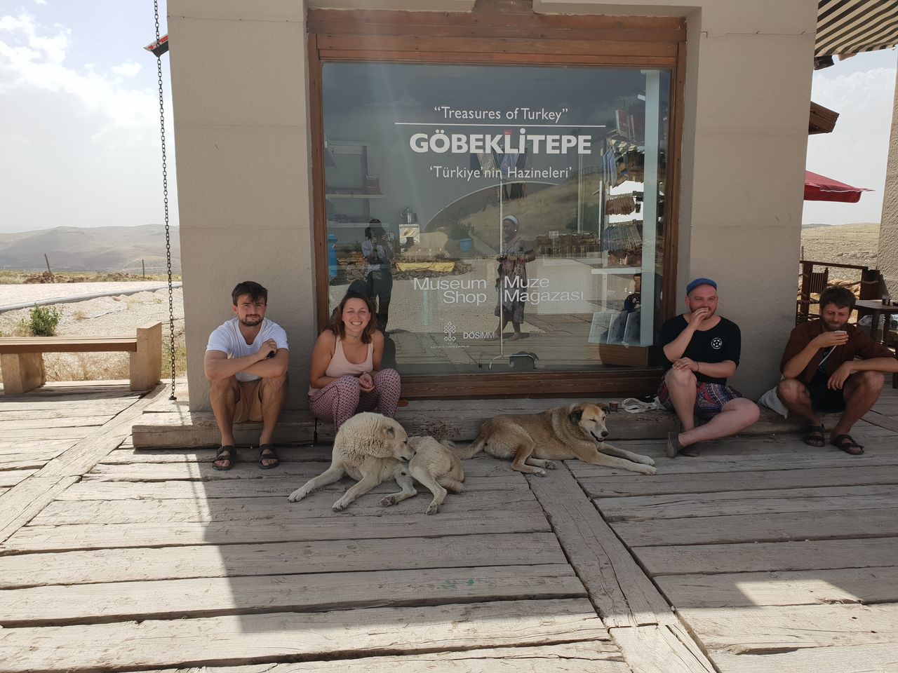 Das Türkei Team: Benny Linse, Anna Schnitzer, Sebastian Bartl und Sven Messerschmidt