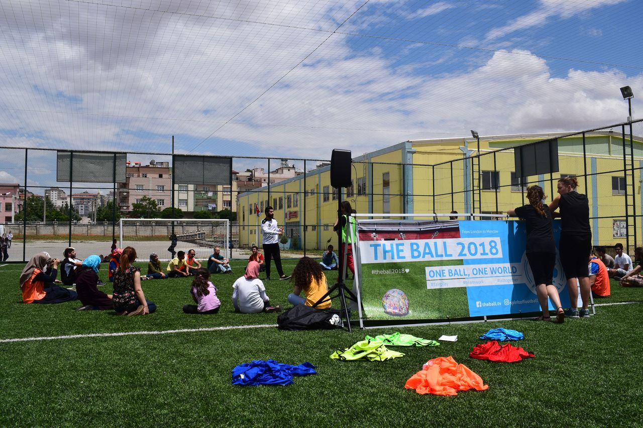 Spirit of Football Workshop mit den Multiplikatoren