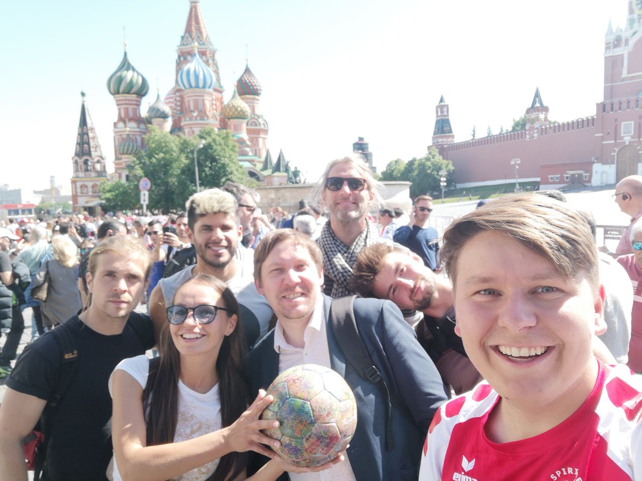 Das Moskau Team: Martin. Anastasia. Joaquin, Konstantin, Andrew, Benny, Benni