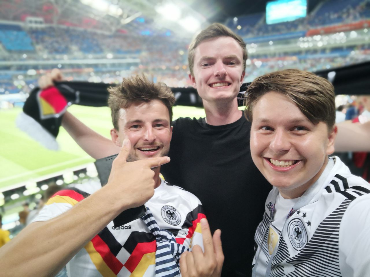 Unser Sitznachbar Matt aus Down Under.