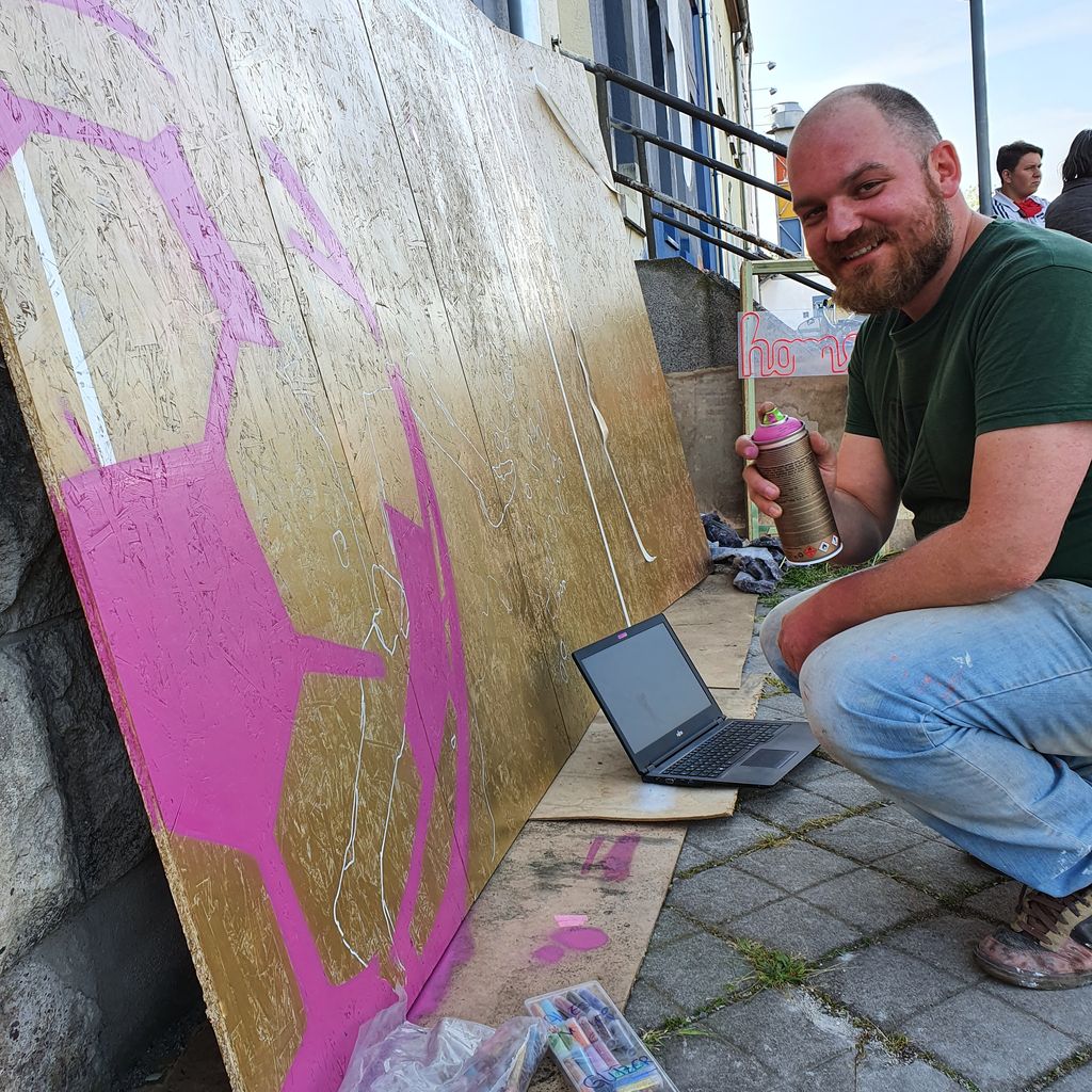 Graffiti-Künstler Sven Messerschmidt