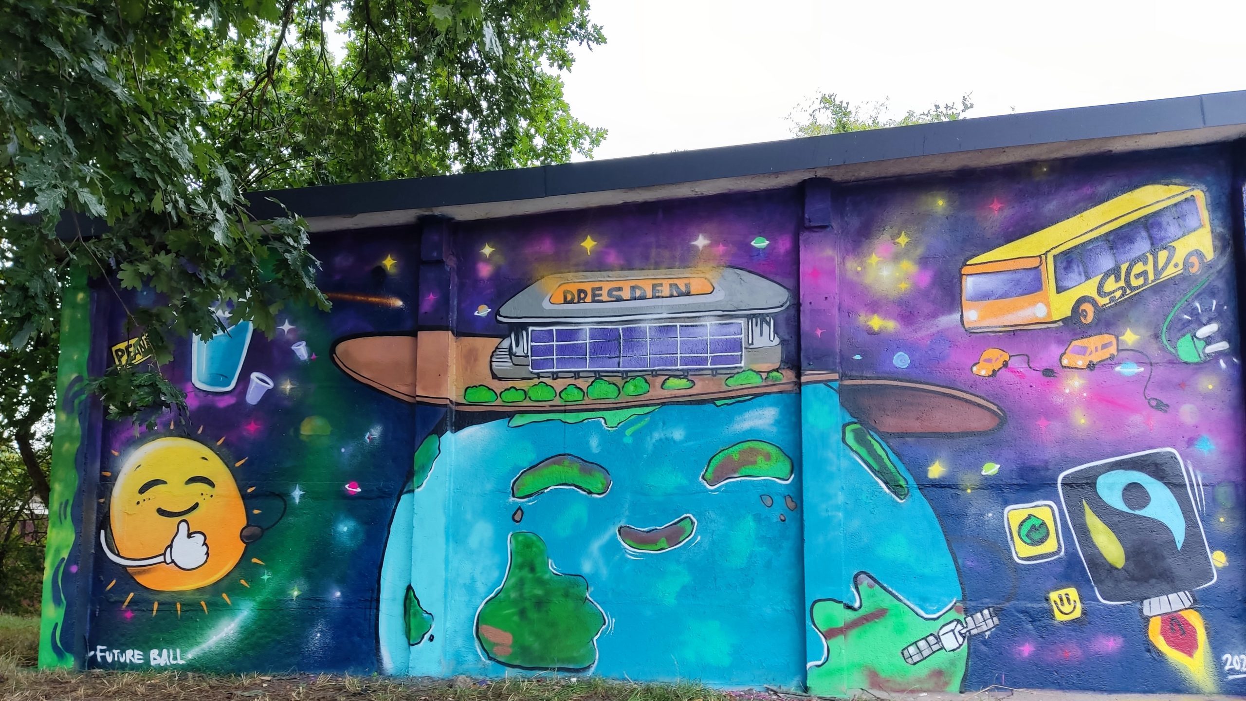 The Graffiti itself.