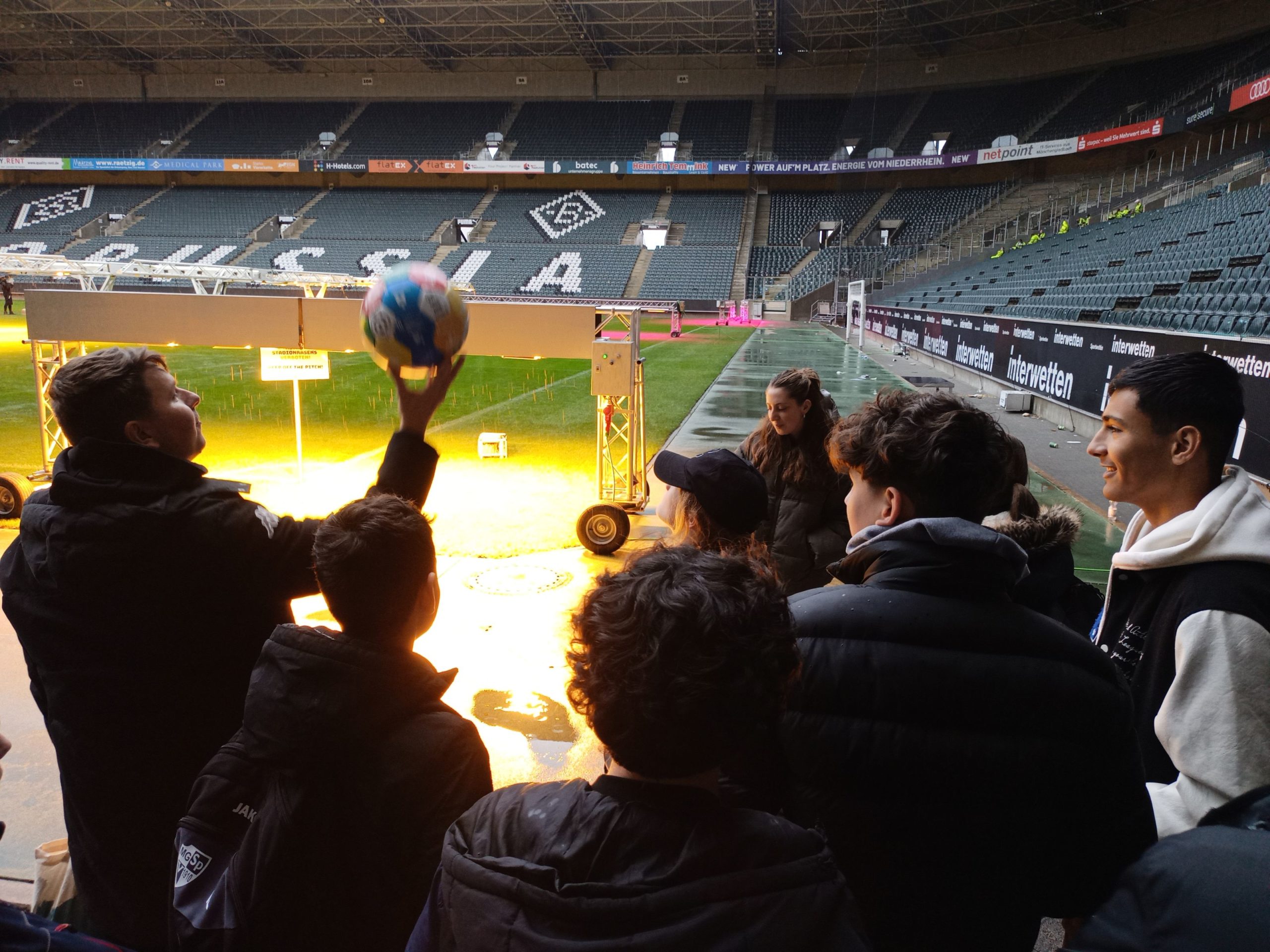 Eine Tour durch den BORUSSIA-PARK darf natürlich nicht fehlen