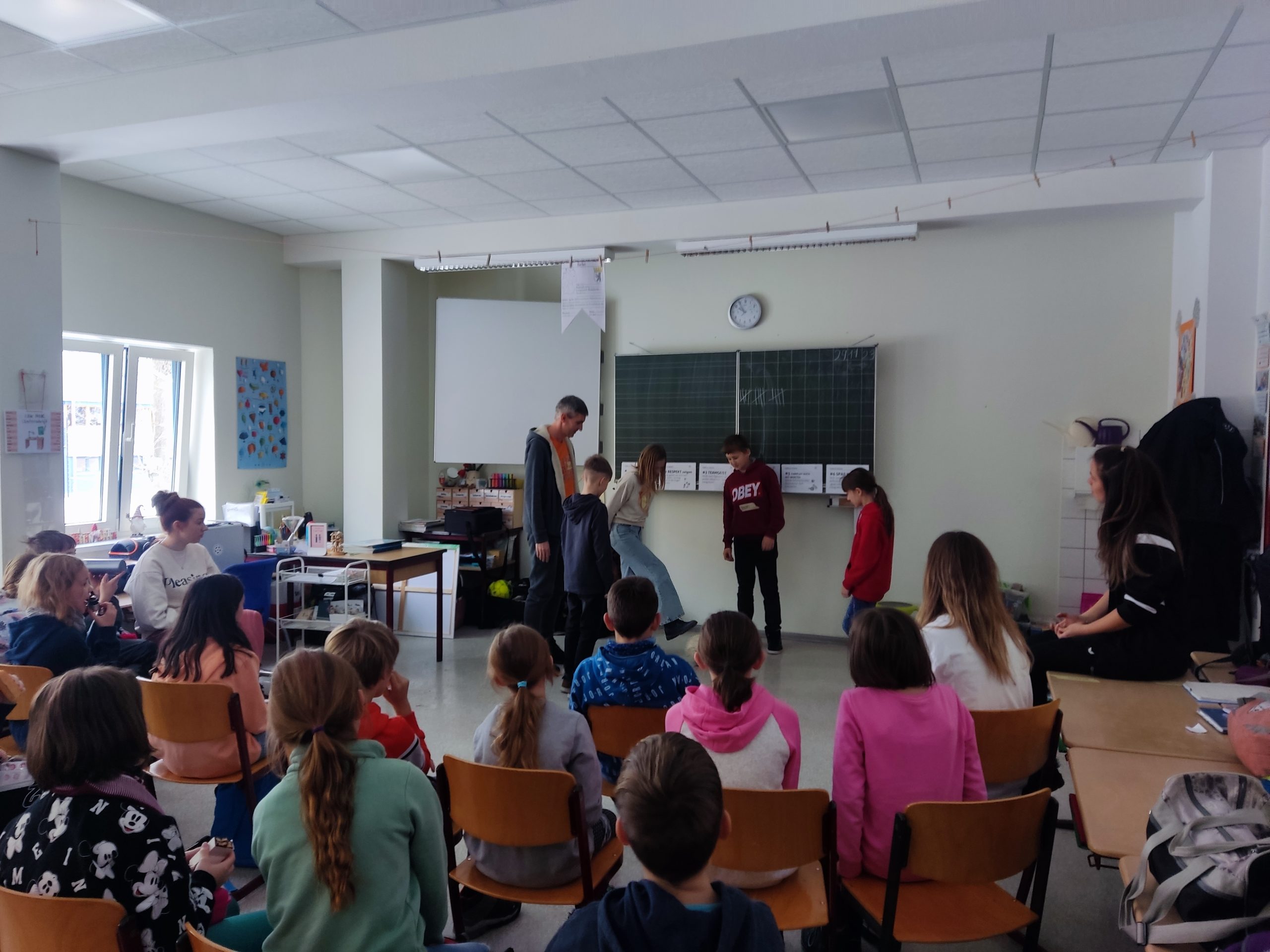 Fairplay-Theater mit Hospitant Andrii