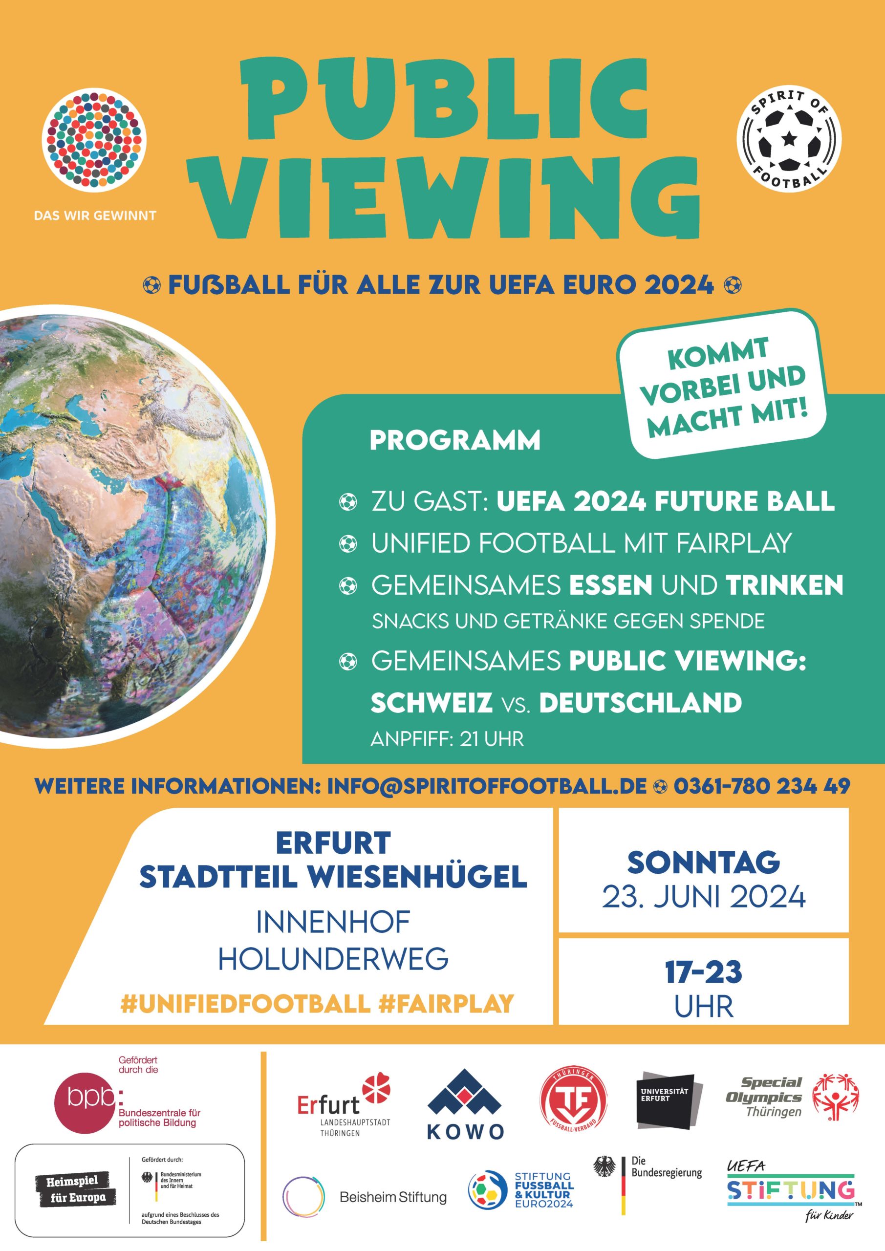 Unified Viewing am Wiesenhügel