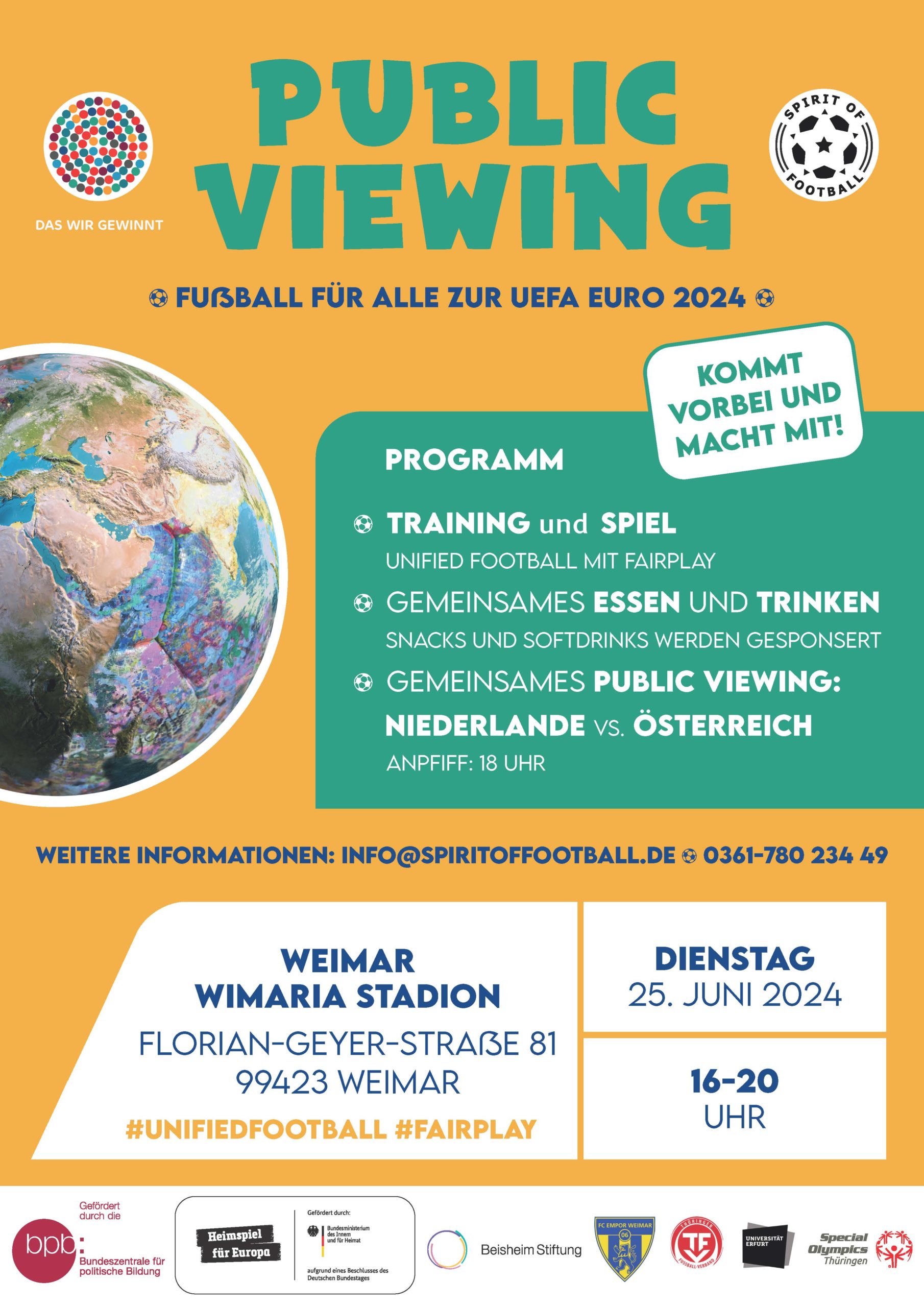 Unified Viewing in Weimar