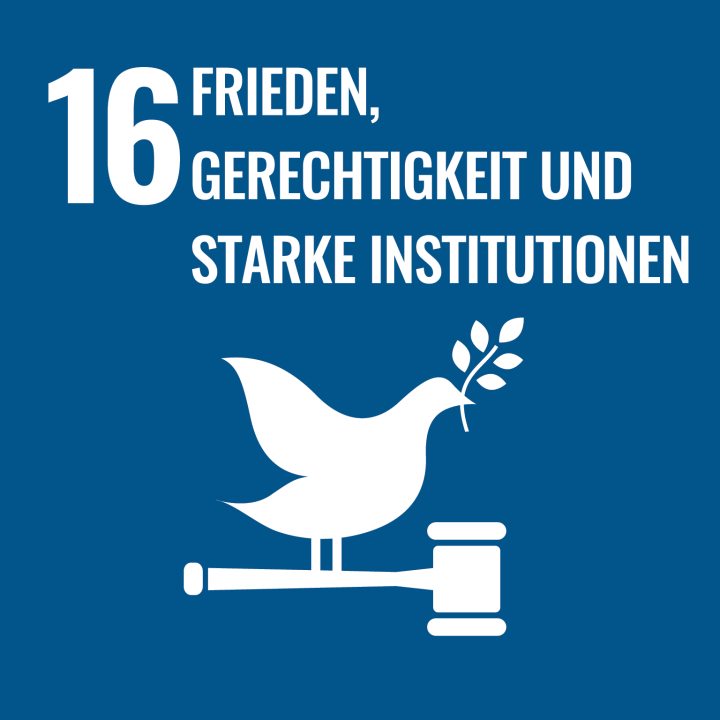 SDG 16: Frieden, Gerechtichkeit und starke Institutionen