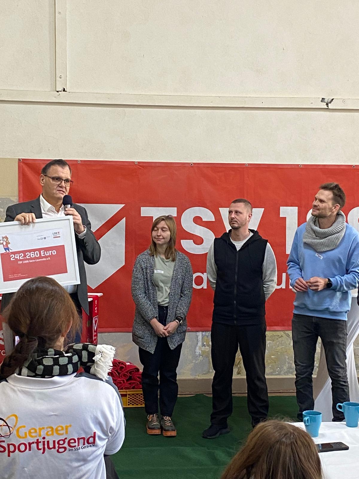 Der Schenk für die Generalsanierung